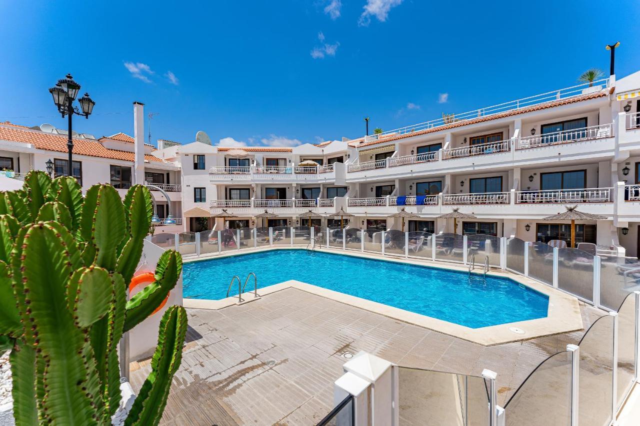 Pretty 1B Apartment In Diamantes 2, Heated Pool Los Cristianos  Kültér fotó