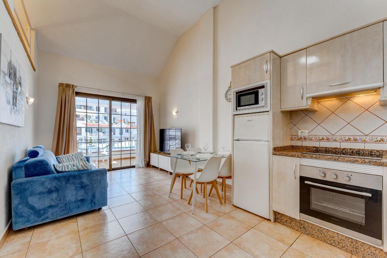 Pretty 1B Apartment In Diamantes 2, Heated Pool Los Cristianos  Kültér fotó