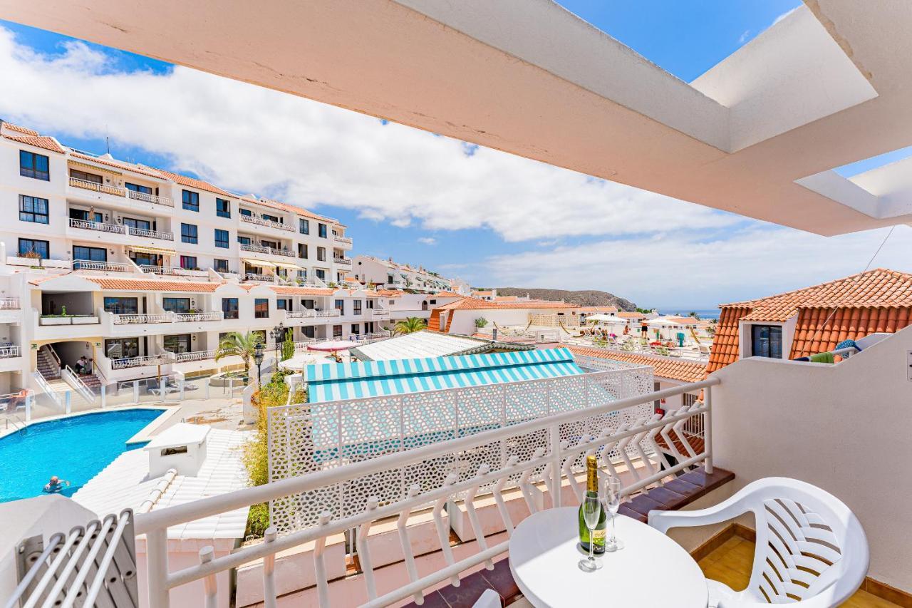 Pretty 1B Apartment In Diamantes 2, Heated Pool Los Cristianos  Kültér fotó