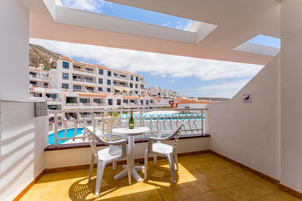 Pretty 1B Apartment In Diamantes 2, Heated Pool Los Cristianos  Kültér fotó